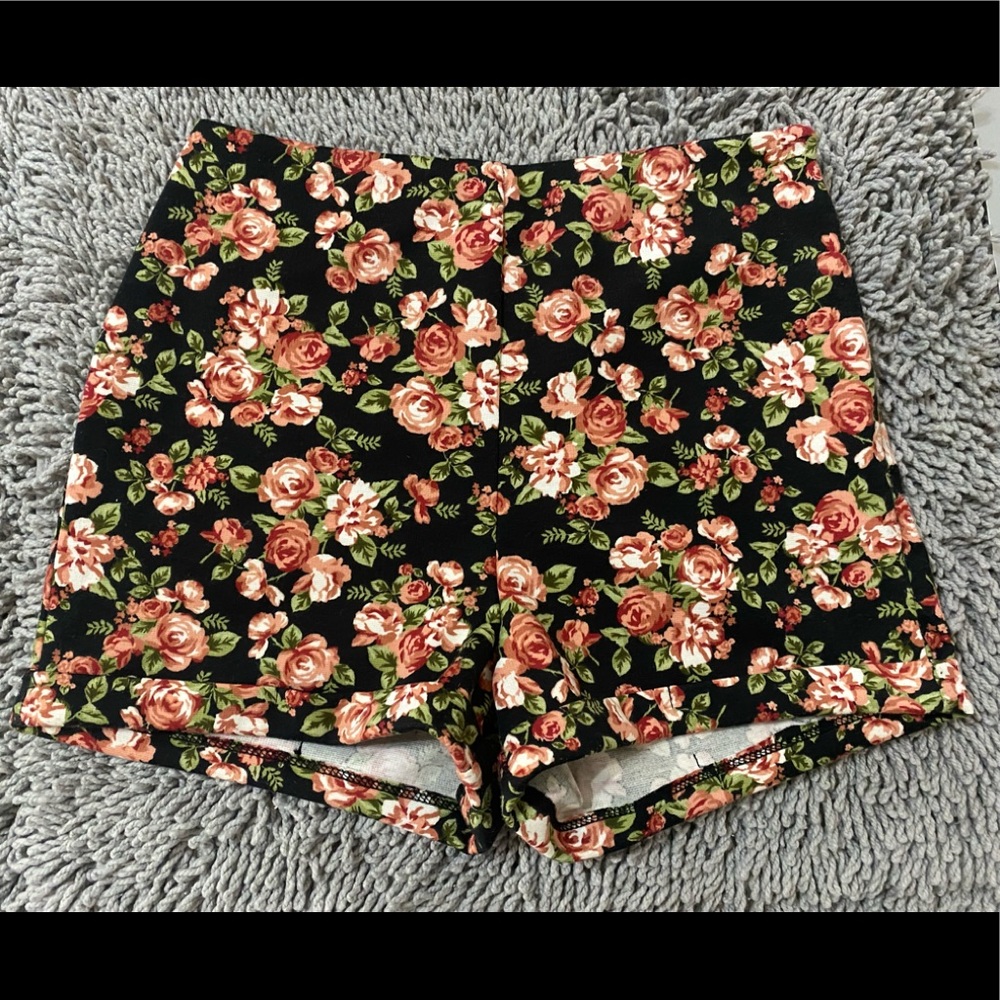 High waist shorts
